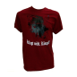 Preview: T-Shirt bordeaux Klagt nicht, kämpft!