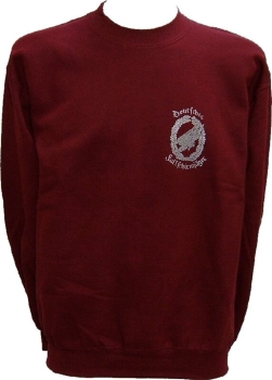 Sweatshirt FschJg 1 bordeaux Vorderseite