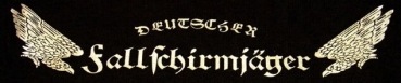 Motiv FschJg 2 schwarz/silber
