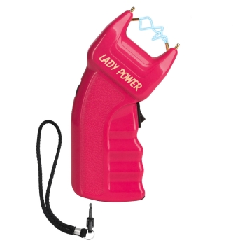 Elektroschocker - PTB - Power 200.000 V inkl. Sicherheitsleine (Pink)
