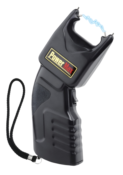 Elektroschocker Power Max  - PTB -  500.000V inkl. Sicherheitsleine (schwarz)