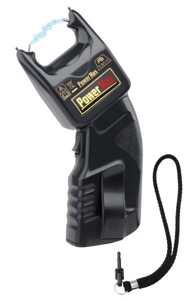 Elektroschocker Power Max  - PTB -  500.000V inkl. Sicherheitsleine (schwarz)